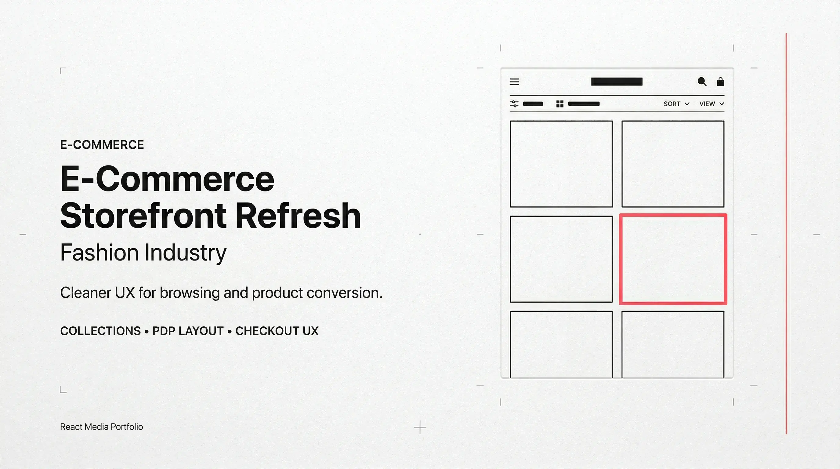 E-Commerce Storefront Refresh